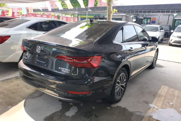 Used Volkswagen Sagitar 2021 280TSI DSG Comfort Connect Edition Rear Right 45 Deg