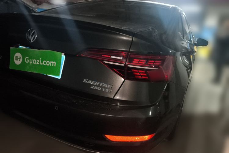 Used Volkswagen Sagitar 2021 280TSI DSG Excellence Edition Rear Right 45 Deg