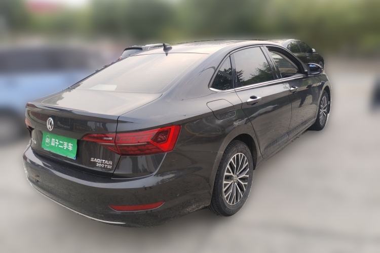 Used Volkswagen Sagitar 2021 200TSI DSG Comfort Connect Edition Rear Right 45 Deg