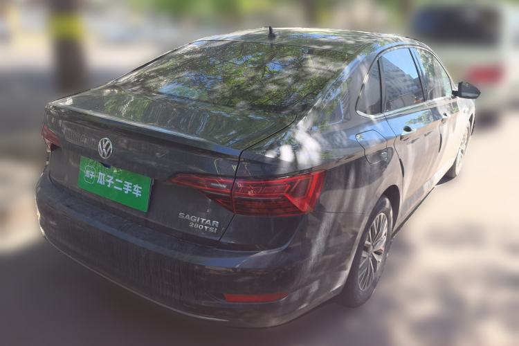 Used Volkswagen Sagitar 2021 280TSI DSG Comfort Connect Edition Rear Right 45 Deg
