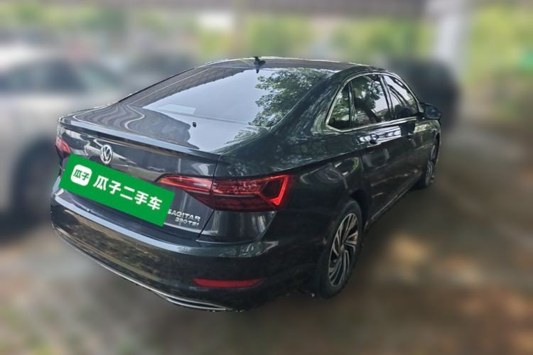 Used Volkswagen Sagitar 2021 280TSI DSG Excellence Edition Rear Right 45 Deg