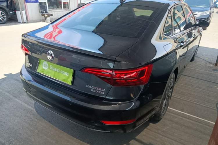 Used Volkswagen Sagitar 2021 280TSI DSG Excellence Edition Rear Right 45 Deg