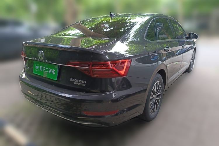 Used Volkswagen Sagitar 2021 280TSI DSG Comfort Connect Edition Rear Right 45 Deg