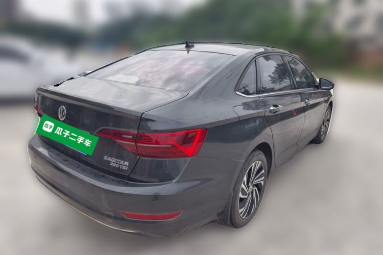 Used Volkswagen Sagitar 2021 280TSI DSG Excellence Edition Rear Right 45 Deg