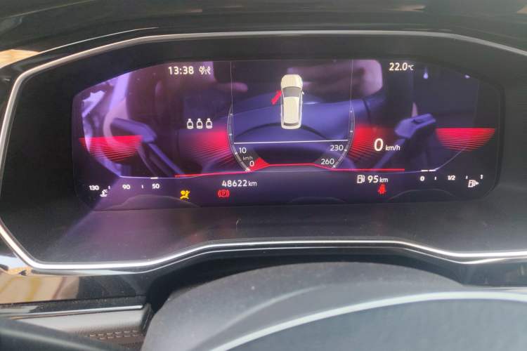 Used Volkswagen Sagitar 2021 200TSI Manual Overdrive Edition Instrument Cluster