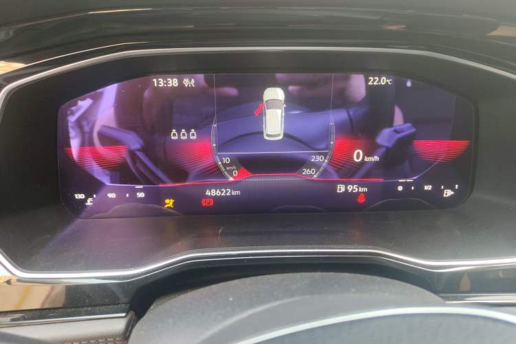 Used Volkswagen Sagitar 2021 200TSI Manual Overdrive Edition Odometer Close Up