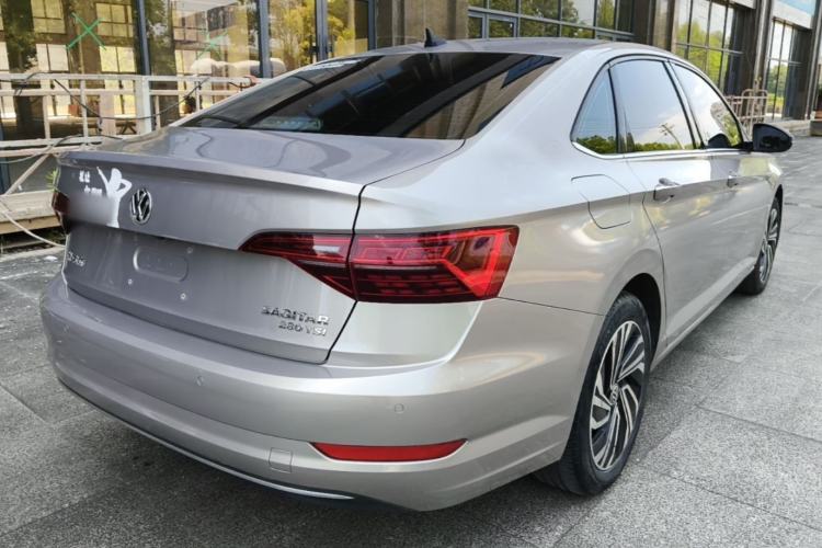 Used Volkswagen Sagitar 2021 280TSI DSG Excellence Edition Rear Right 45 Deg