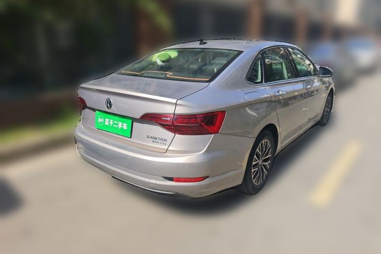 Used Volkswagen Sagitar 2021 280TSI DSG Comfort Connect Edition Rear Right 45 Deg