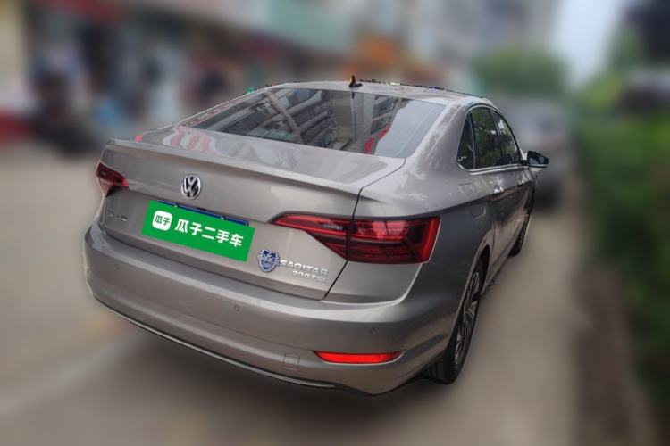 Used Volkswagen Sagitar 2021 200TSI DSG Excellence Edition Rear Right 45 Deg
