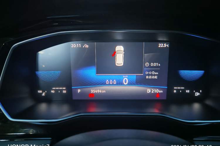 Used Volkswagen Sagitar 2021 280TSI DSG Comfort Connect Edition Instrument Cluster