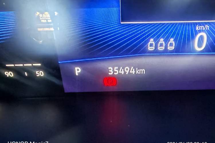 Used Volkswagen Sagitar 2021 280TSI DSG Comfort Connect Edition Odometer Close Up