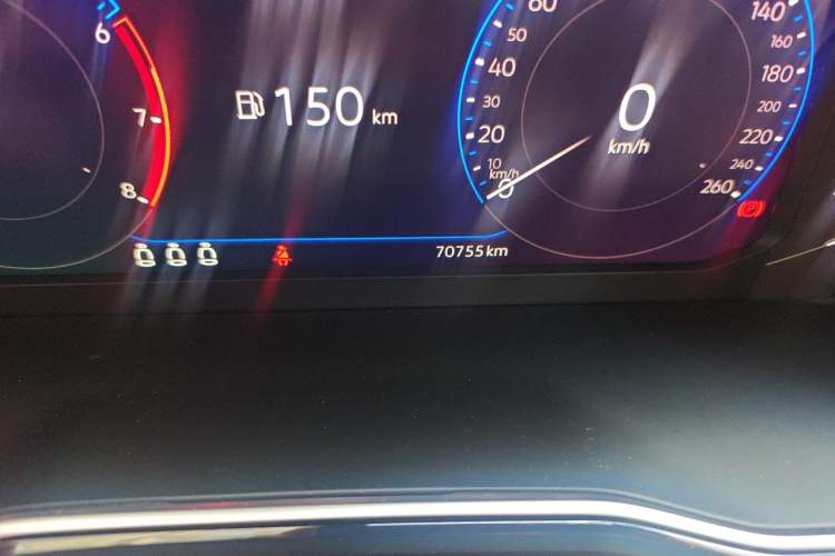 Used Volkswagen Sagitar 2021 280TSI DSG Excellence Edition Odometer Close Up