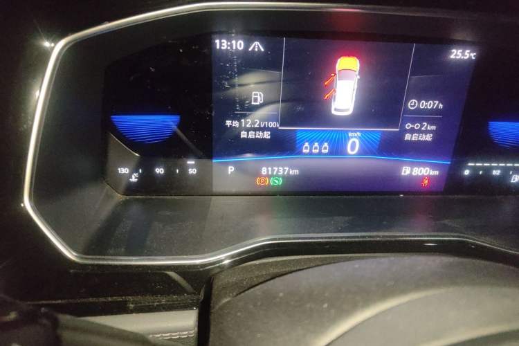 Used Volkswagen Sagitar 2021 280TSI DSG Comfort Connect Edition Odometer Close Up