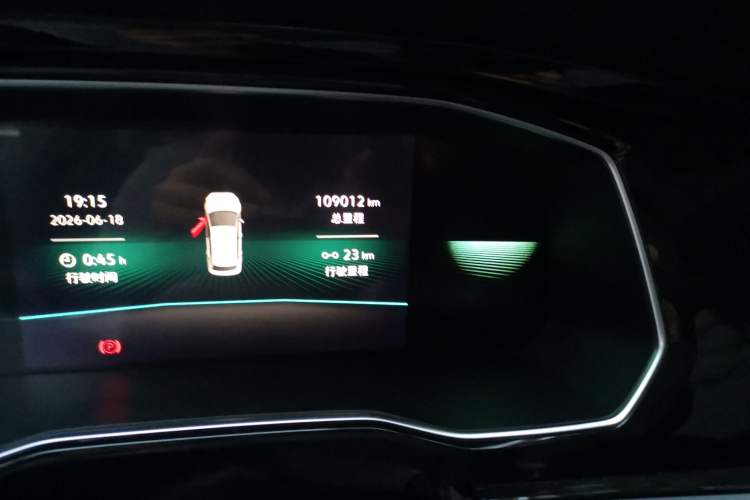 Used Volkswagen Sagitar 2021 280TSI DSG 30th Anniversary Edition Odometer Close Up