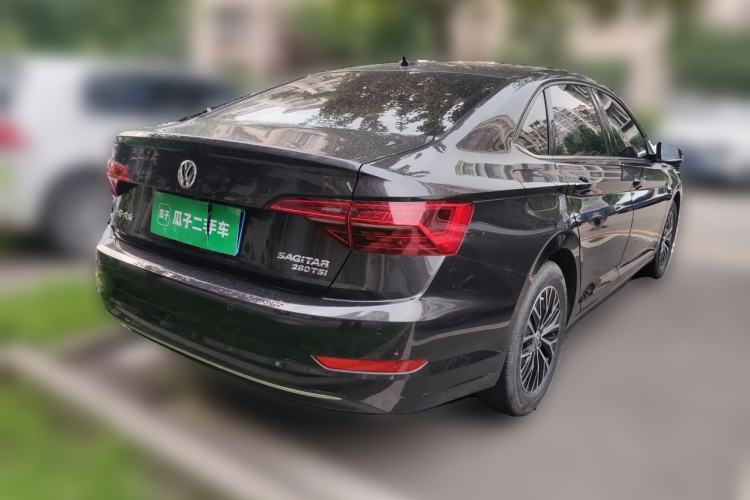 Used Volkswagen Sagitar 2021 280TSI DSG Excellence Edition Rear Right 45 Deg