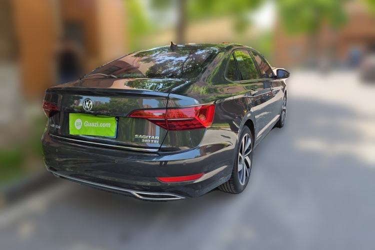 Used Volkswagen Sagitar 2021 280TSI DSG Excellence Edition Rear Right 45 Deg