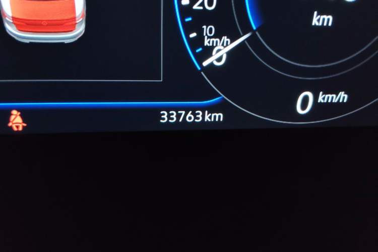 Used Volkswagen Sagitar 2021 280TSI DSG Luxury Smart Connectivity Edition Odometer Close Up