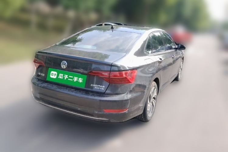 Used Volkswagen Sagitar 2021 280TSI DSG 30th Anniversary Edition Rear Right 45 Deg
