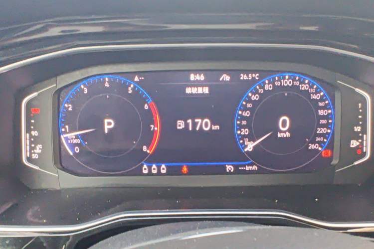 Used Volkswagen Sagitar 2021 280TSI DSG Luxury Smart Connectivity Edition Instrument Cluster