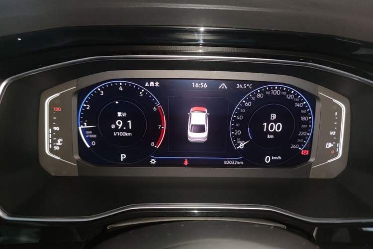 Used Volkswagen Sagitar 2021 280TSI DSG Luxury Smart Connectivity Edition Instrument Cluster
