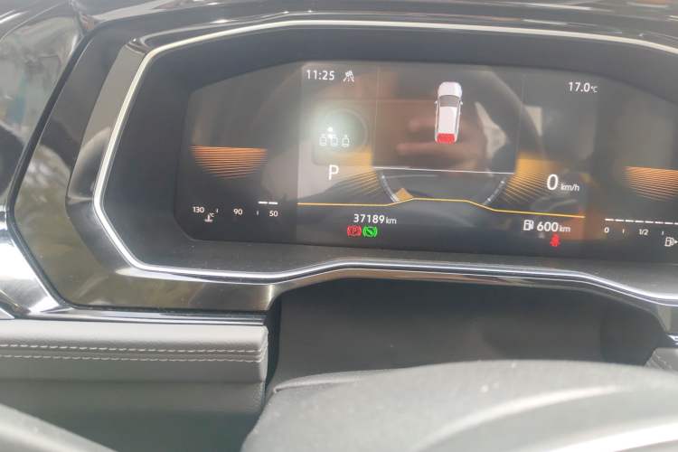 Used Volkswagen Sagitar 2021 280TSI DSG Comfort Connect Edition Odometer Close Up
