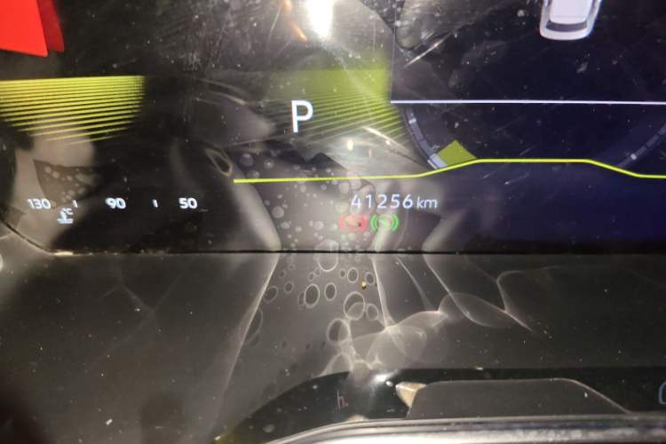 Used Volkswagen Sagitar 2021 280TSI DSG Excellence Edition Odometer Close Up