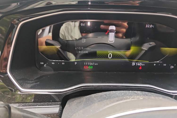 Used Volkswagen Sagitar 2021 280TSI DSG Comfort Connect Edition Odometer Close Up