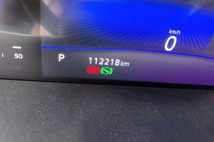 Used Volkswagen Sagitar 2021 280TSI DSG Comfort Connect Edition Odometer Close Up
