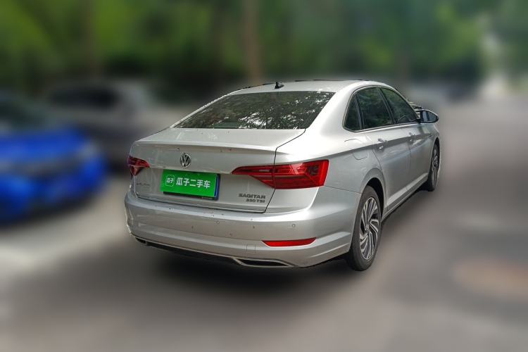 Used Volkswagen Sagitar 2021 280TSI DSG Luxury Smart Connectivity Edition Rear Right 45 Deg