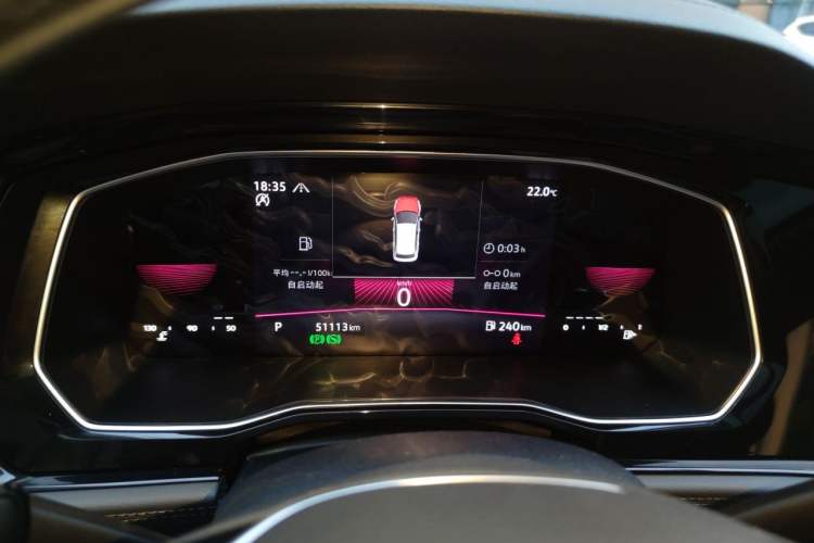 Used Volkswagen Sagitar 2021 280TSI DSG Luxury Smart Connectivity Edition Instrument Cluster