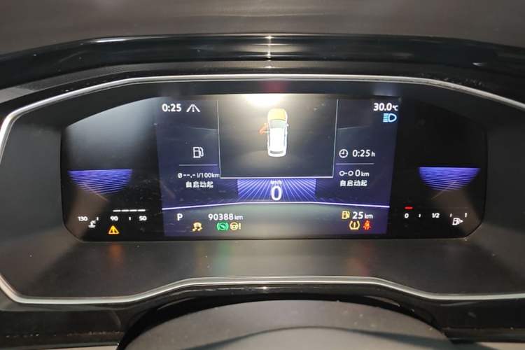 Used Volkswagen Sagitar 2021 200TSI DSG Comfort Connect Edition Instrument Cluster