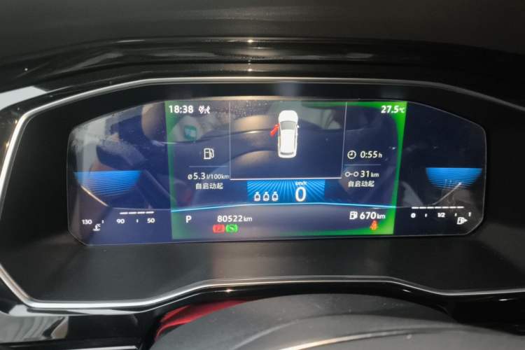 Used Volkswagen Sagitar 2021 280TSI DSG Excellence Edition Instrument Cluster