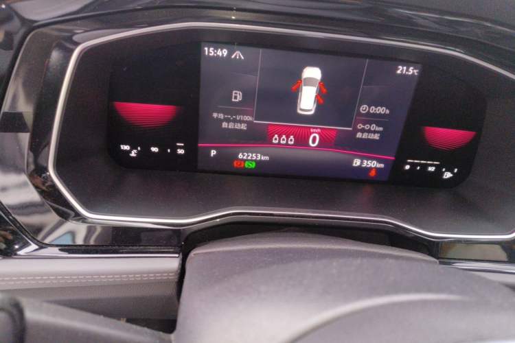 Used Volkswagen Sagitar 2021 280TSI DSG Excellence Edition Odometer Close Up