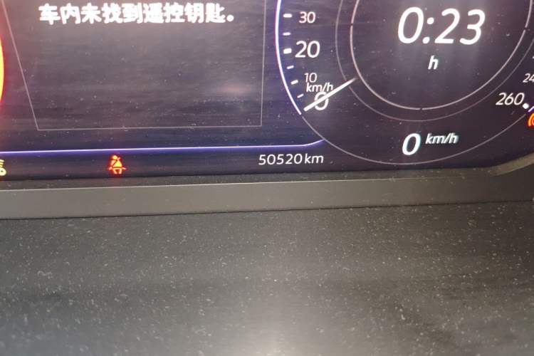 Used Volkswagen Sagitar 2021 280TSI DSG Excellence Edition Odometer Close Up