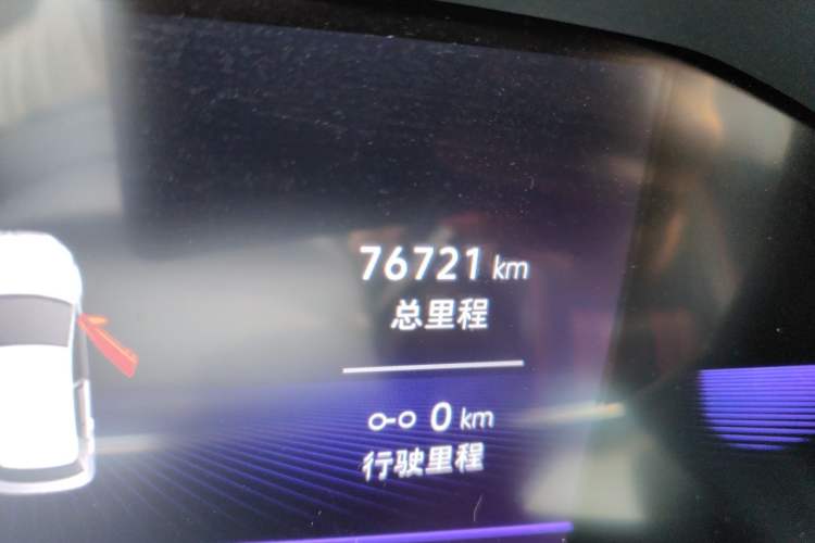 Used Volkswagen Sagitar 2021 280TSI DSG Comfort Connect Edition Odometer Close Up