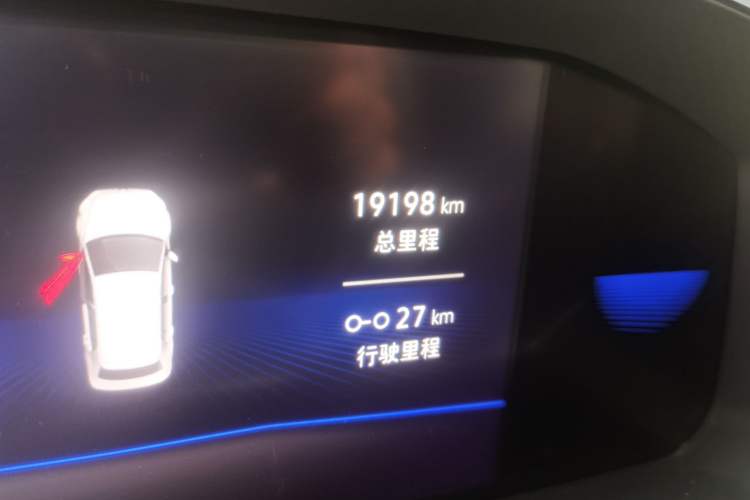 Used Volkswagen Sagitar 2021 280TSI DSG Excellence Edition Odometer Close Up