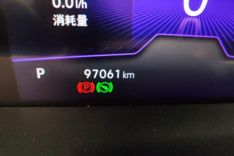 Used Volkswagen Sagitar 2021 280TSI DSG 30th Anniversary Edition Odometer Close Up