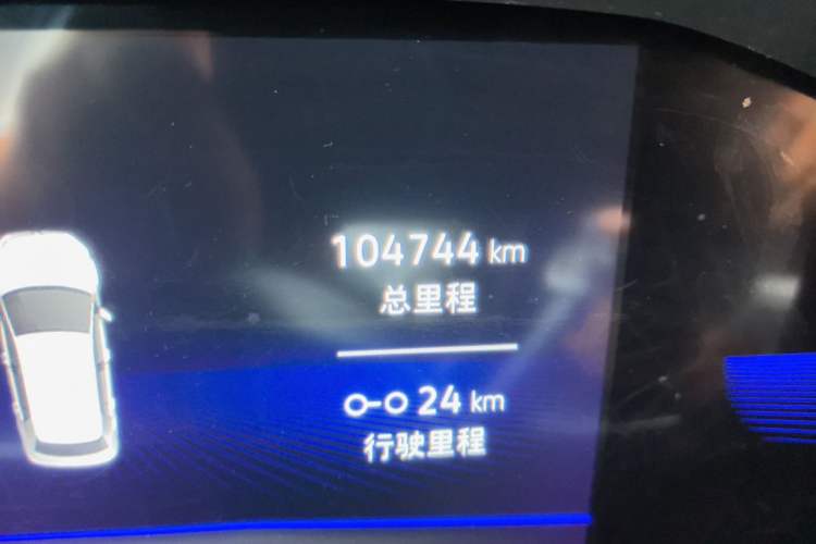 Used Volkswagen Sagitar 2021 280TSI DSG Excellence Edition Odometer Close Up