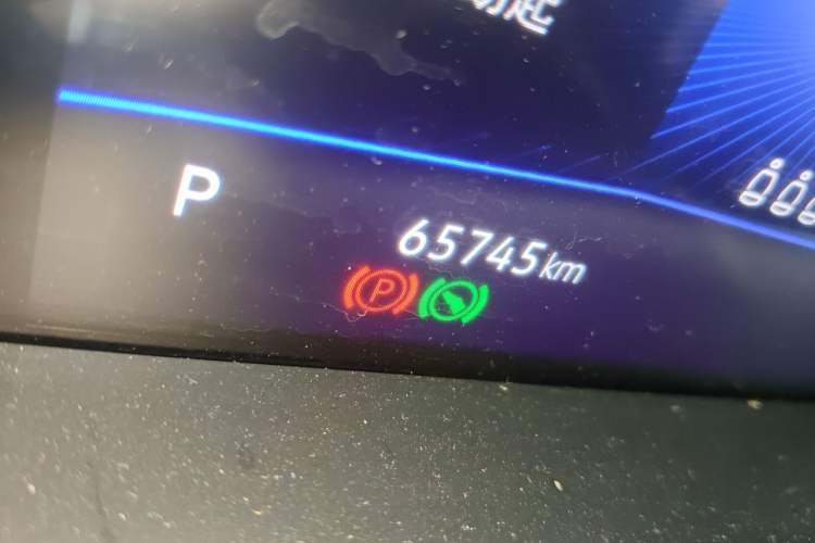 Used Volkswagen Sagitar 2021 280TSI DSG Comfort Connect Edition Odometer Close Up