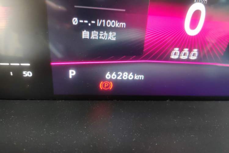 Used Volkswagen Sagitar 2021 280TSI DSG Comfort Connect Edition Odometer Close Up