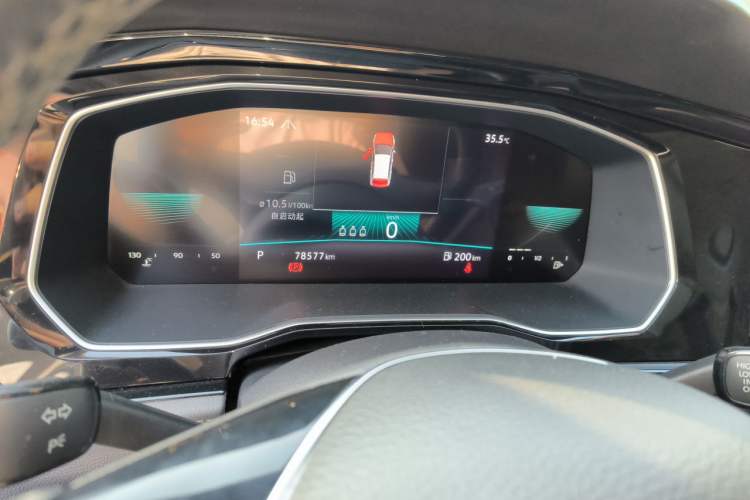 Used Volkswagen Sagitar 2021 280TSI DSG Comfort Connect Edition Odometer Close Up