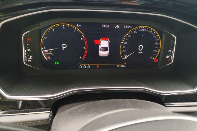 Used Volkswagen Sagitar 2021 280TSI DSG Luxury Smart Connectivity Edition Odometer Close Up