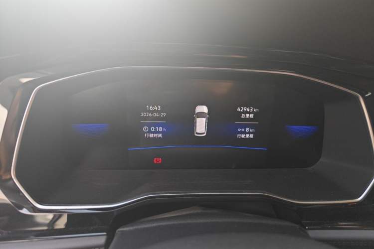 Used Volkswagen Sagitar 2021 280TSI DSG Comfort Connect Edition Odometer Close Up