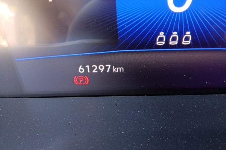 Used Volkswagen Sagitar 2021 280TSI DSG Comfort Connect Edition Odometer Close Up