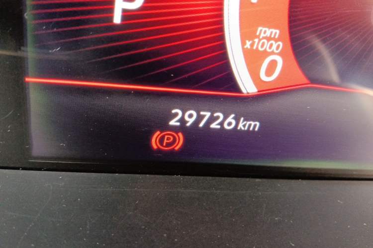 Used Volkswagen Sagitar 2021 280TSI DSG 30th Anniversary Edition Odometer Close Up