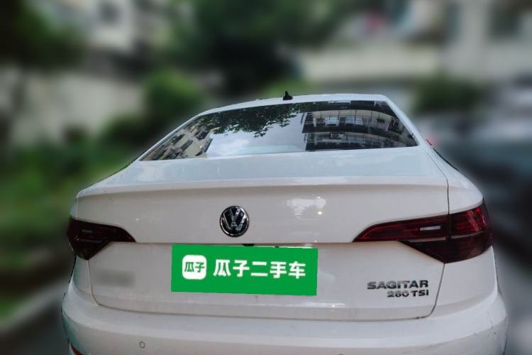 Used Volkswagen Sagitar 2021 280TSI DSG Excellence Edition Rear