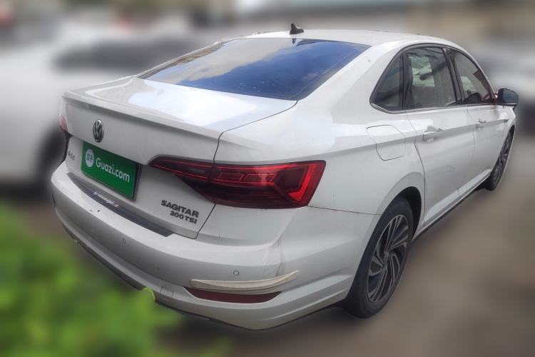 Used Volkswagen Sagitar 2021 200TSI DSG Excellence Edition Rear Right 45 Deg