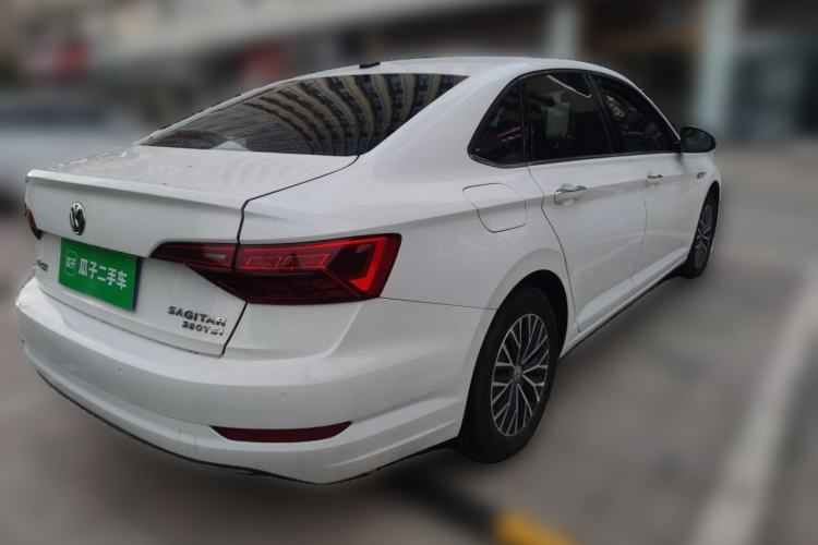 Used Volkswagen Sagitar 2021 280TSI DSG Luxury Smart Connectivity Edition Rear Right 45 Deg