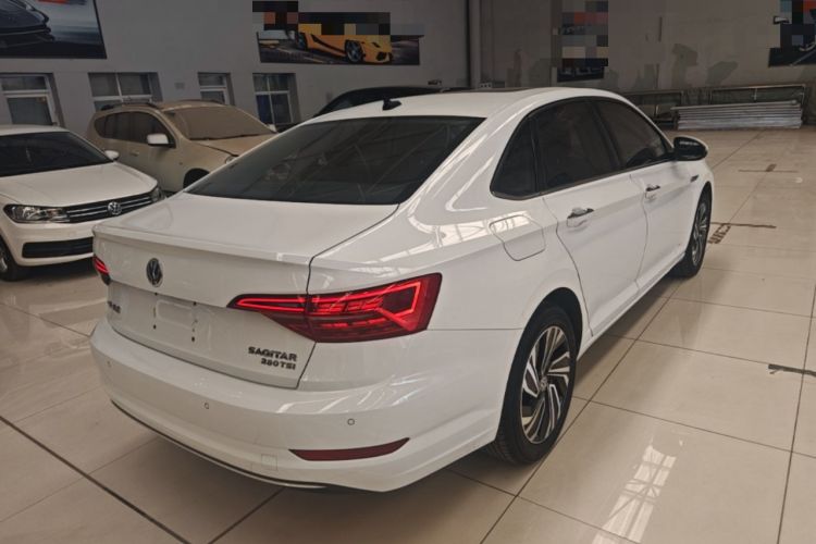 Used Volkswagen Sagitar 2021 200TSI DSG Excellence Edition Rear Right 45 Deg