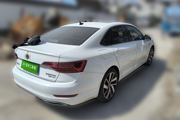 Used Volkswagen Sagitar 2021 280TSI DSG Excellence Edition Rear Right 45 Deg